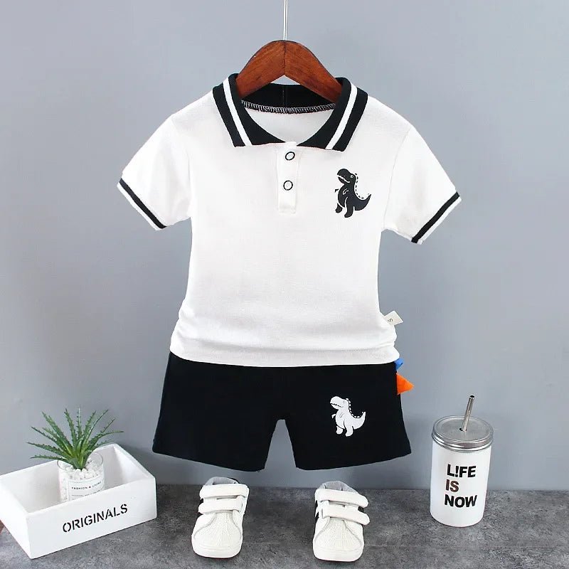 Summer Outfits for Baby Boys Dinosaur Sets - BabyHaven