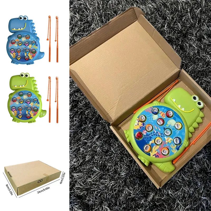 Dinosaur Magnetic Fishing Toys Play Rod Game for Kids - BabyHaven