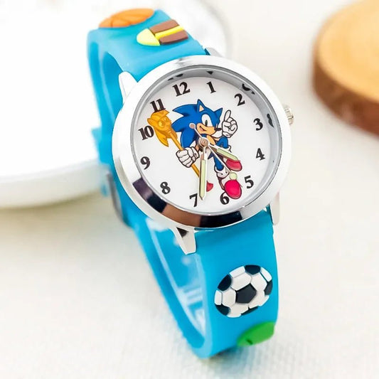 Sonic The Hedgehog Children's Watch Silicone Wtrap Quartz Watch - BabyHaven