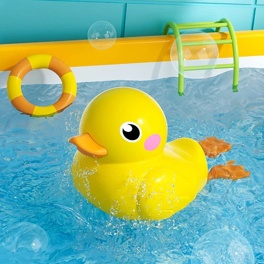 Baby Bath Toys Kids Swimming Clockwork Dolls Play Water Fun - BabyHaven