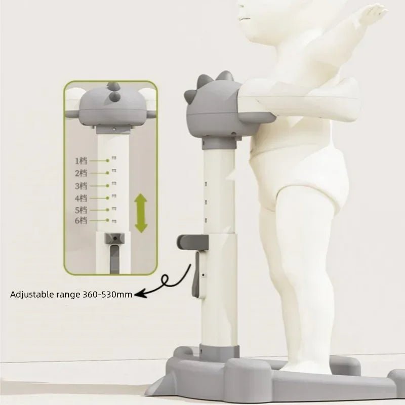 Baby Standing Bath for 6 - 24 Months with Adjustable Height Stand - BabyHaven