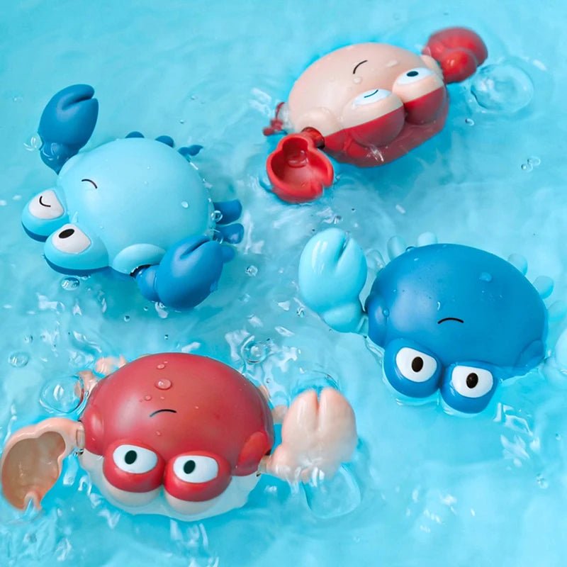 Baby Bath Toys Kids Swimming Clockwork Dolls Play Water Fun - BabyHaven