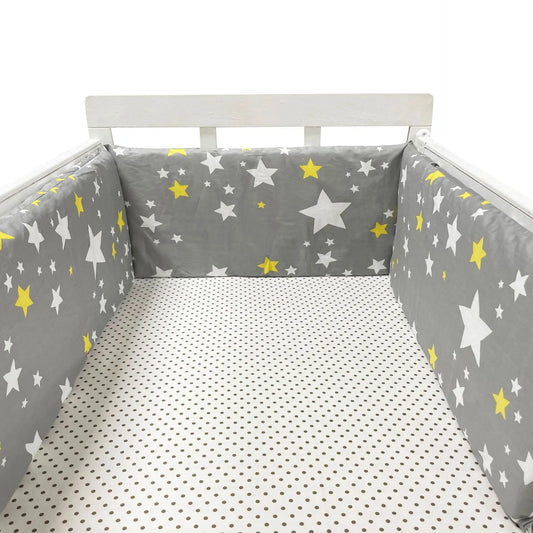 Baby Bumper Chichonera Cot Protector Infant Cotton Braid - BabyHaven