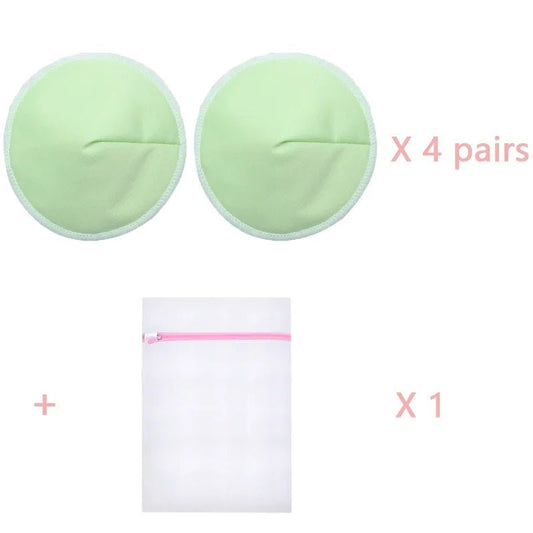 4 Pairs High Quality Reusable Nursing Pads for Women - BabyHaven