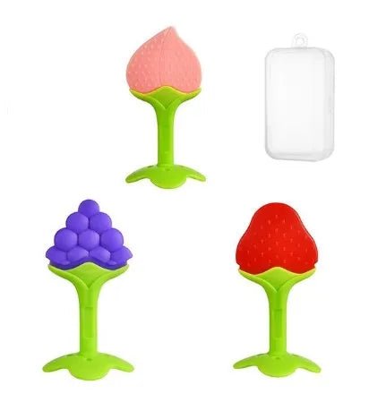 Baby Silicone Training Toothbrush BPA Free Banana Shape Safe Toddle Teether Chew Toys Teething Ring Gift Infant Baby Chewing - BabyHaven