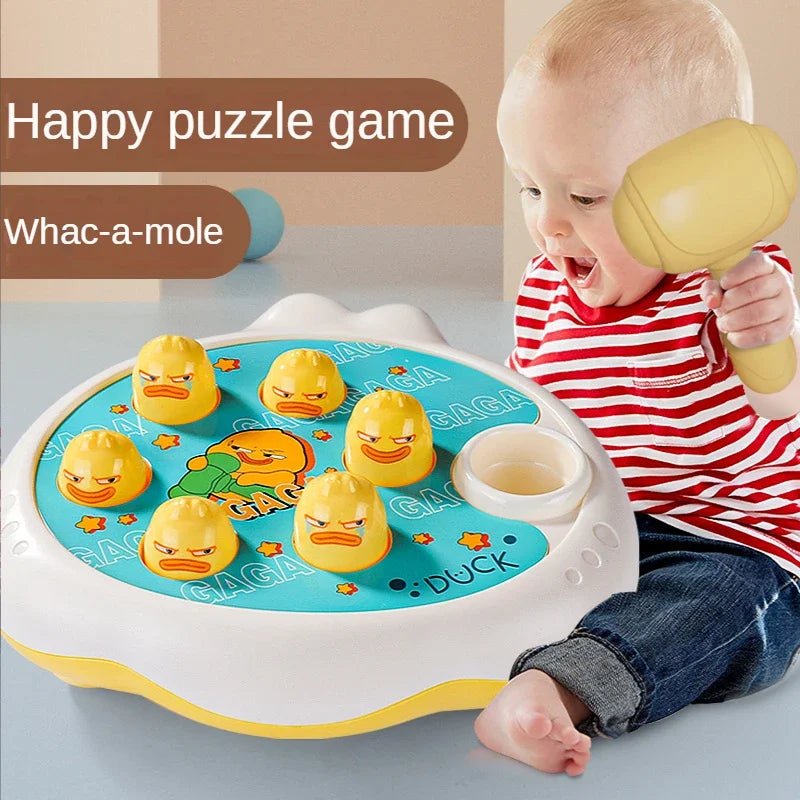 Cartoon Whac - A - Mole Montessori Baby Toy Educational Game - BabyHaven
