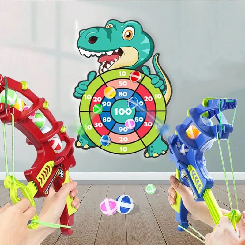 Child Educational Games Dart Board Baby Toy Stickey Ball - BabyHaven