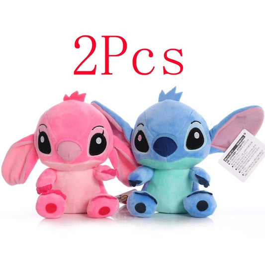 12cm 20cm 25cm Stitch Stuffed Plush Dolls Kawaii Toys - BabyHaven