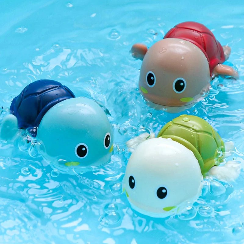Baby Bath Toys Kids Swimming Clockwork Dolls Play Water Fun - BabyHaven