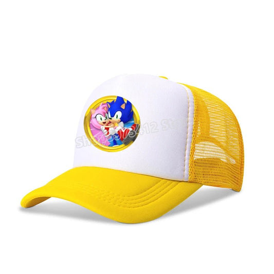 Sonics Baseball Cap Boys Adjustable Hat Amy Rose Summer Cap - BabyHaven