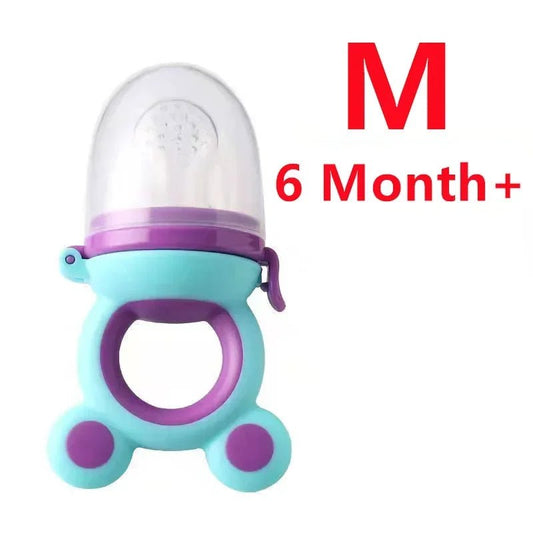 Baby Teether Nipple Fruit Food Feeder For New Born BPA Free - BabyHaven