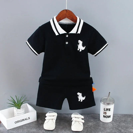 Summer Outfits for Baby Boys Dinosaur Sets - BabyHaven