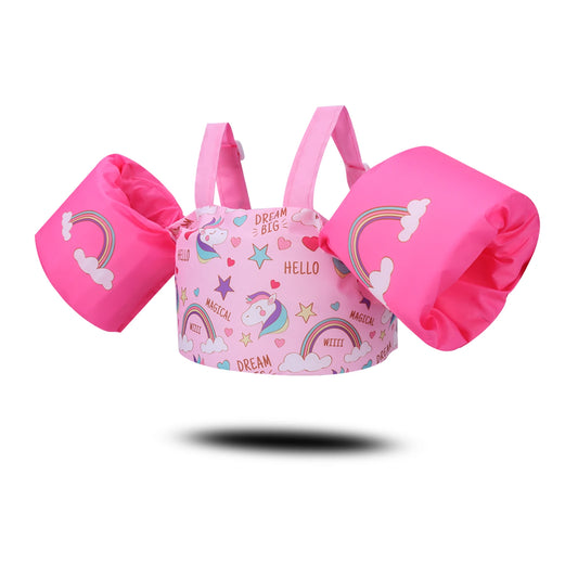 Swim Buoyancy Vest Baby Swim Vest Swimming Ring Tube For Kids Swimming Arm Rings Life Jacket Flosat Water Play Equipment - BabyHaven