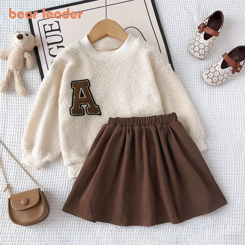 Bear Leader 3 - 7 Year Old Autumn Winter Plush Two - piece Set - BabyHaven