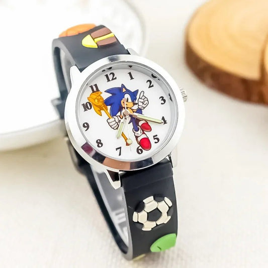 Sonic The Hedgehog Children's Watch Silicone Wtrap Quartz Watch - BabyHaven