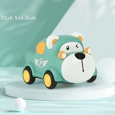 Baby Car Toys Soft Pull Back Mini Racing Cars For Kids - BabyHaven