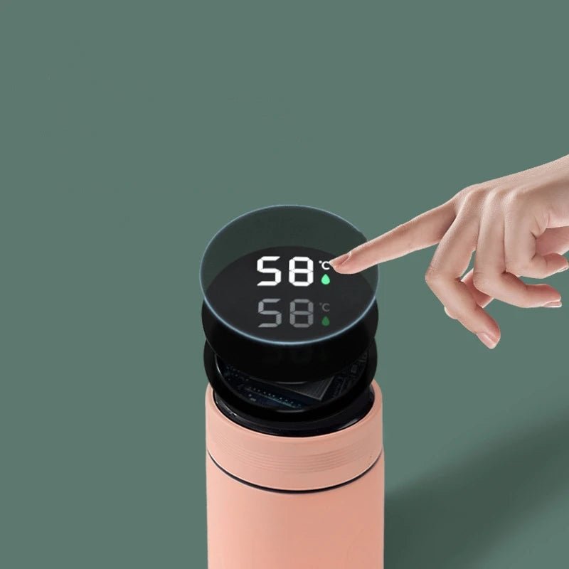 Smart Digital Water Bottle Keeps Cold And Heat Thermos - BabyHaven