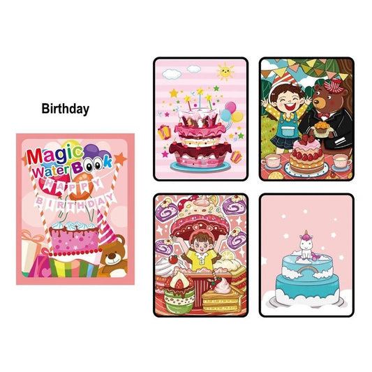 Coloring Books Baby Magic Water Book Montessori Toys - BabyHaven