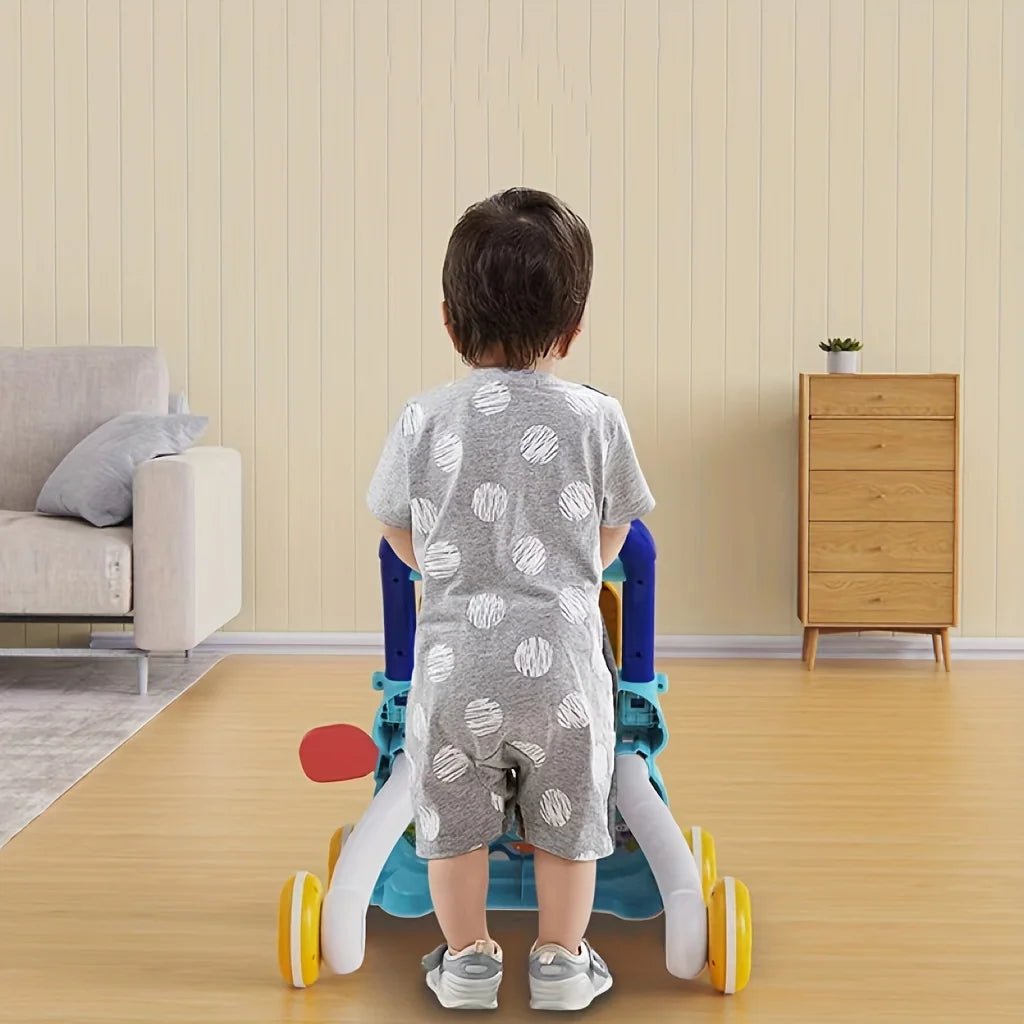Baby Walker 2 - in - 1 For Interactive Learning And Fun - BabyHaven