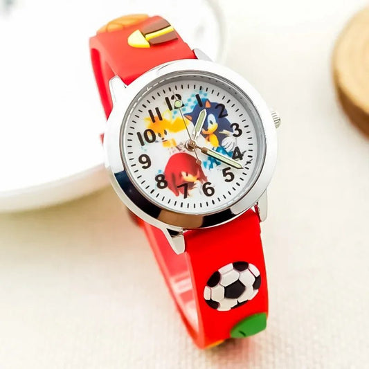 Sonic The Hedgehog Children's Watch Silicone Wtrap Quartz Watch - BabyHaven