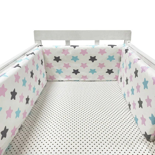 Baby Bumper Chichonera Cot Protector Infant Cotton Braid - BabyHaven