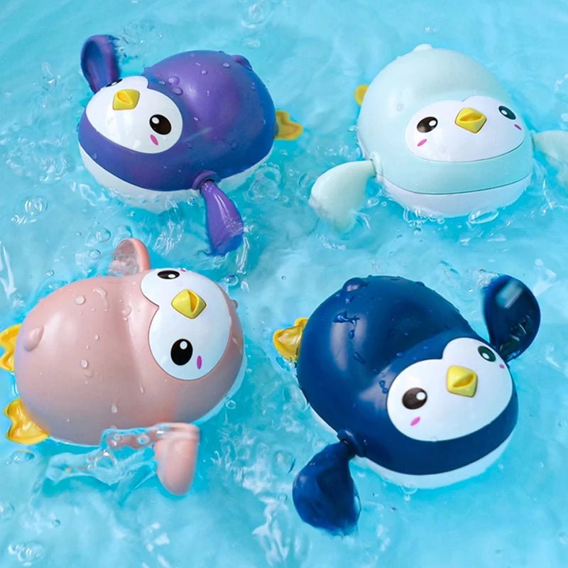Baby Bath Toys Kids Swimming Clockwork Dolls Play Water Fun - BabyHaven