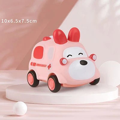 Baby Car Toys Soft Pull Back Mini Racing Cars For Kids - BabyHaven