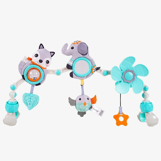 Baby Stroller Toy For Bed Mobile Infant Crib Rattles Newborn Baby Bed Hanging Rattle Baby Car Educational Baby Toys 0 12 Months - BabyHaven