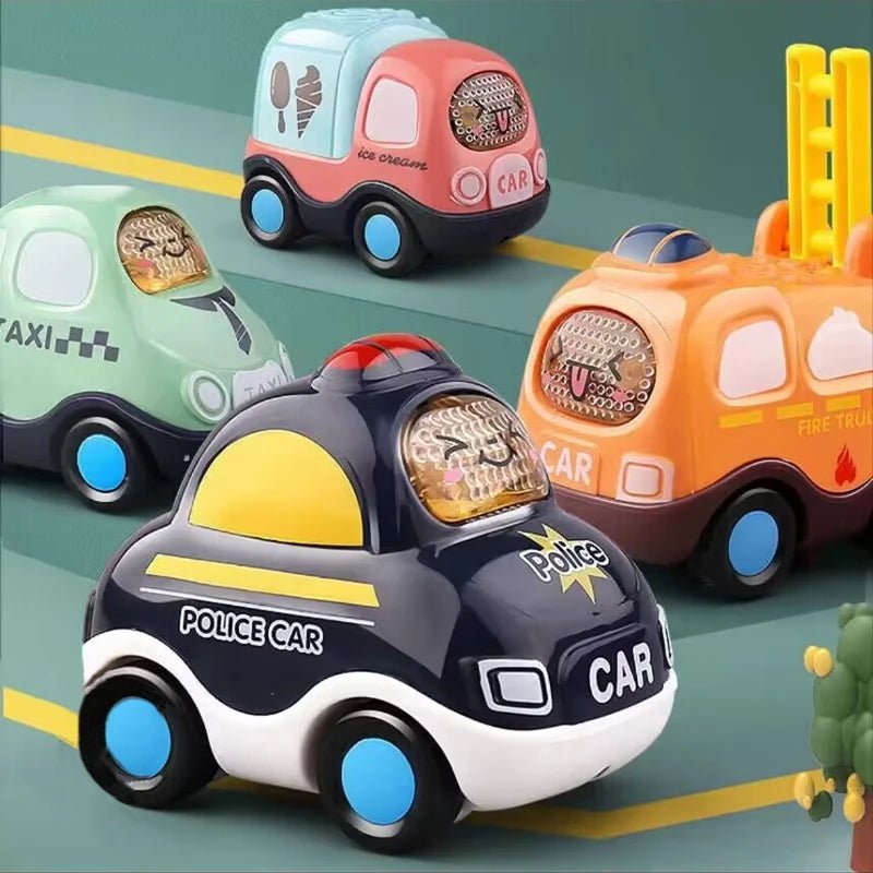 Baby Car Toys Soft Pull Back Mini Racing Cars For Kids - BabyHaven