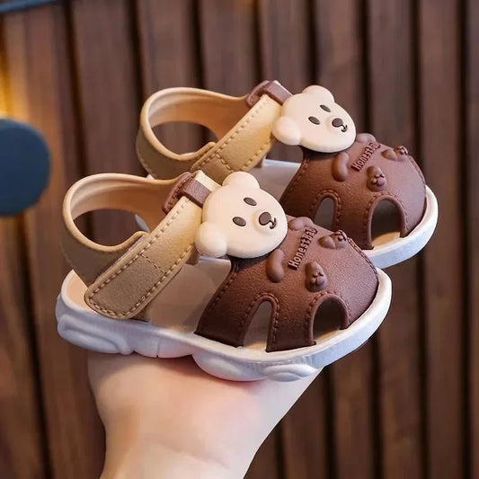 Summer Baby Boys Girls Sandals Cartoon Infant Toddler Shoes Soft Sole Comfortable Beach Footwear 1 - 3 Years - BabyHaven