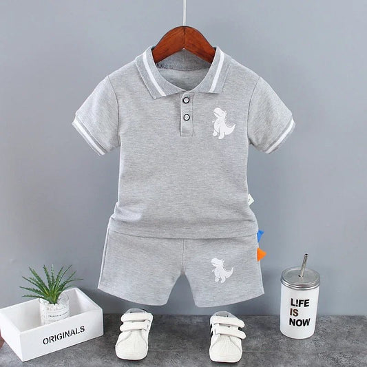 Summer Outfits for Baby Boys Dinosaur Sets - BabyHaven
