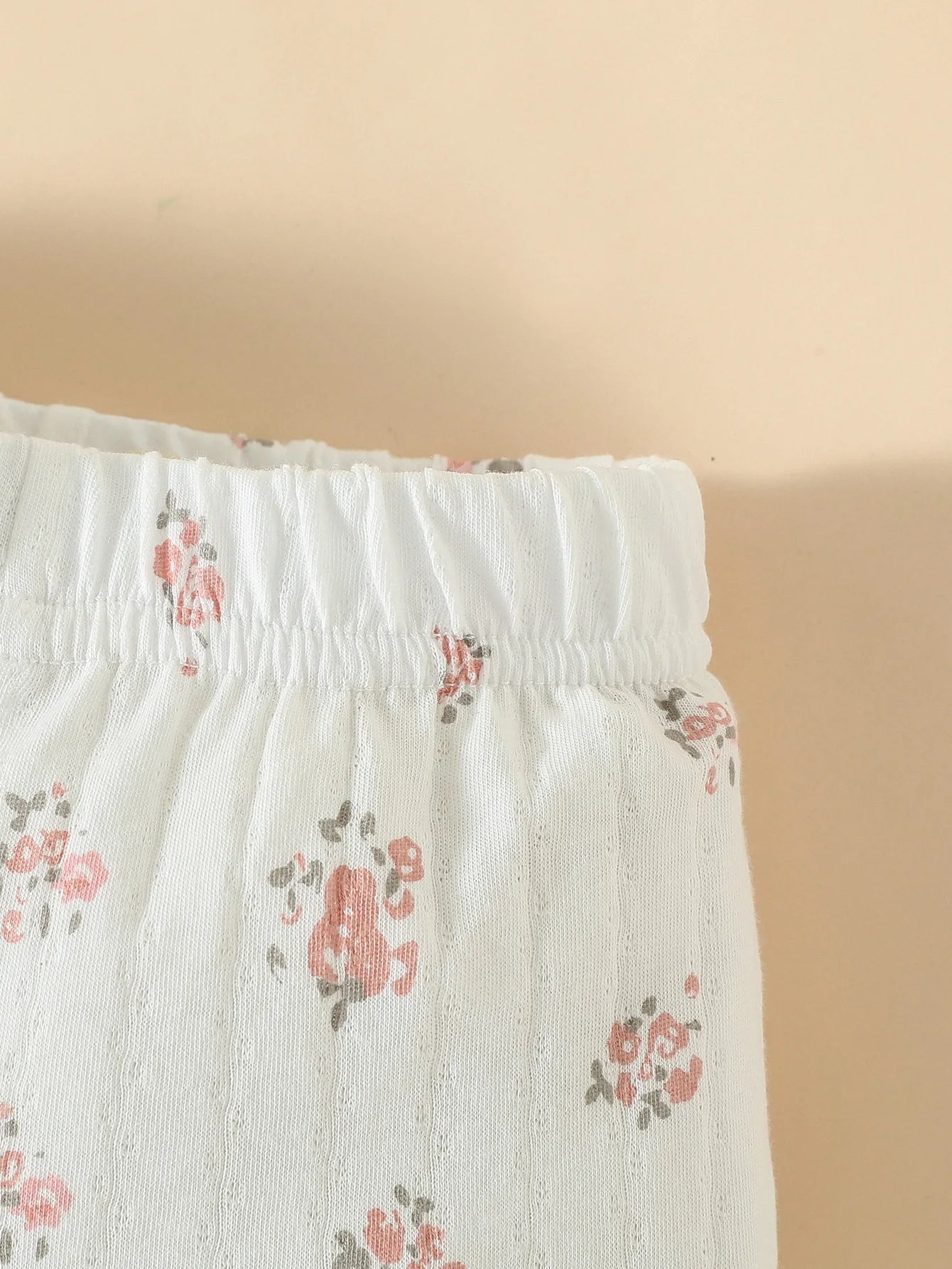 2pcs Newborn Baby Girls Floral Summer Cotton Pantsuit Set - BabyHaven