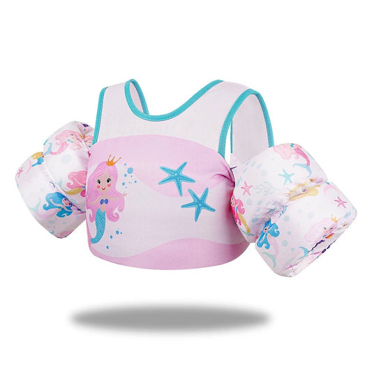 Swim Buoyancy Vest Baby Swim Vest Swimming Ring Tube For Kids Swimming Arm Rings Life Jacket Flosat Water Play Equipment - BabyHaven