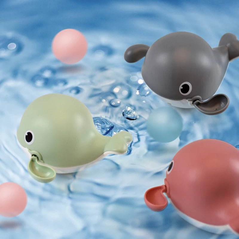 Baby Bath Toys Kids Swimming Clockwork Dolls Play Water Fun - BabyHaven