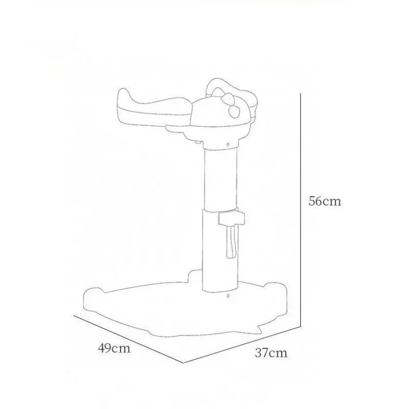 Baby Standing Bath for 6 - 24 Months with Adjustable Height Stand - BabyHaven