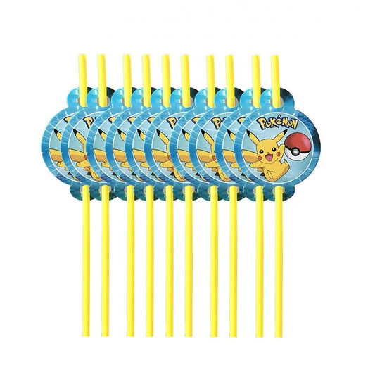 Pokemon Birthday Party Decoration Pikachu Lightning Balloon Set - BabyHaven