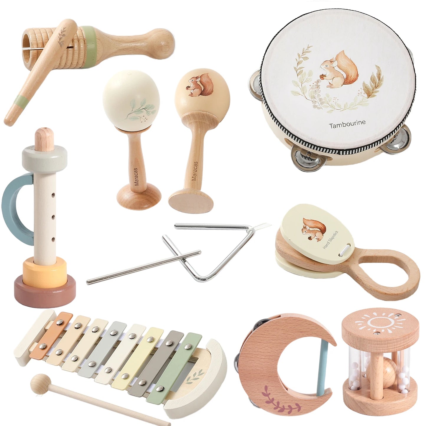 Musical Instruments Montessori Music Baby 0 - 12 Months Toys - BabyHaven