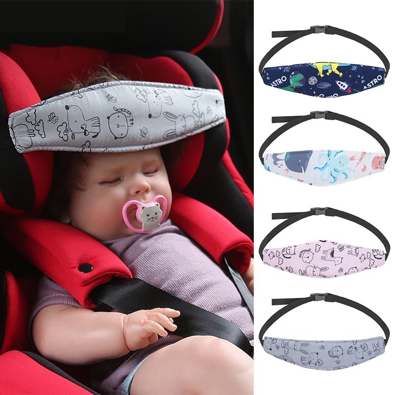 Baby Car Seat Head Support Adjustable Safety Pillows - BabyHaven