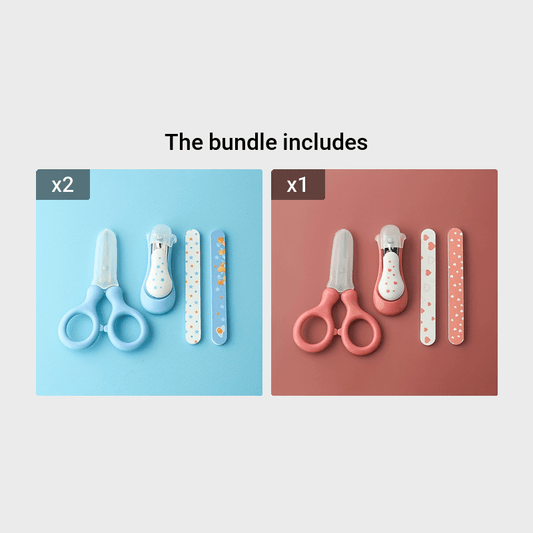 Tiny Nails 4-Piece Baby Nail Set for Safe Grooming