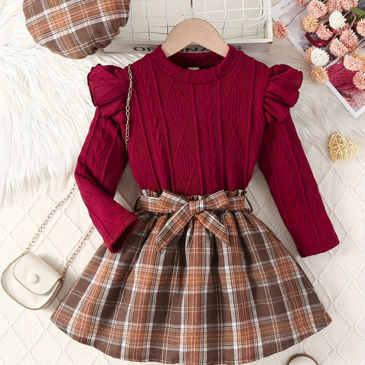 Charming Autumn & Winter Three - Piece Set for Girls - BabyHaven