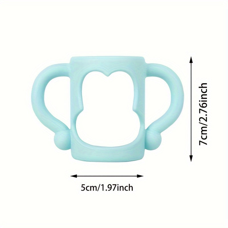 Silicone Bottle Handle For Narrow Bottle, Easy Grip Handle, BPA-free Soft Silicone