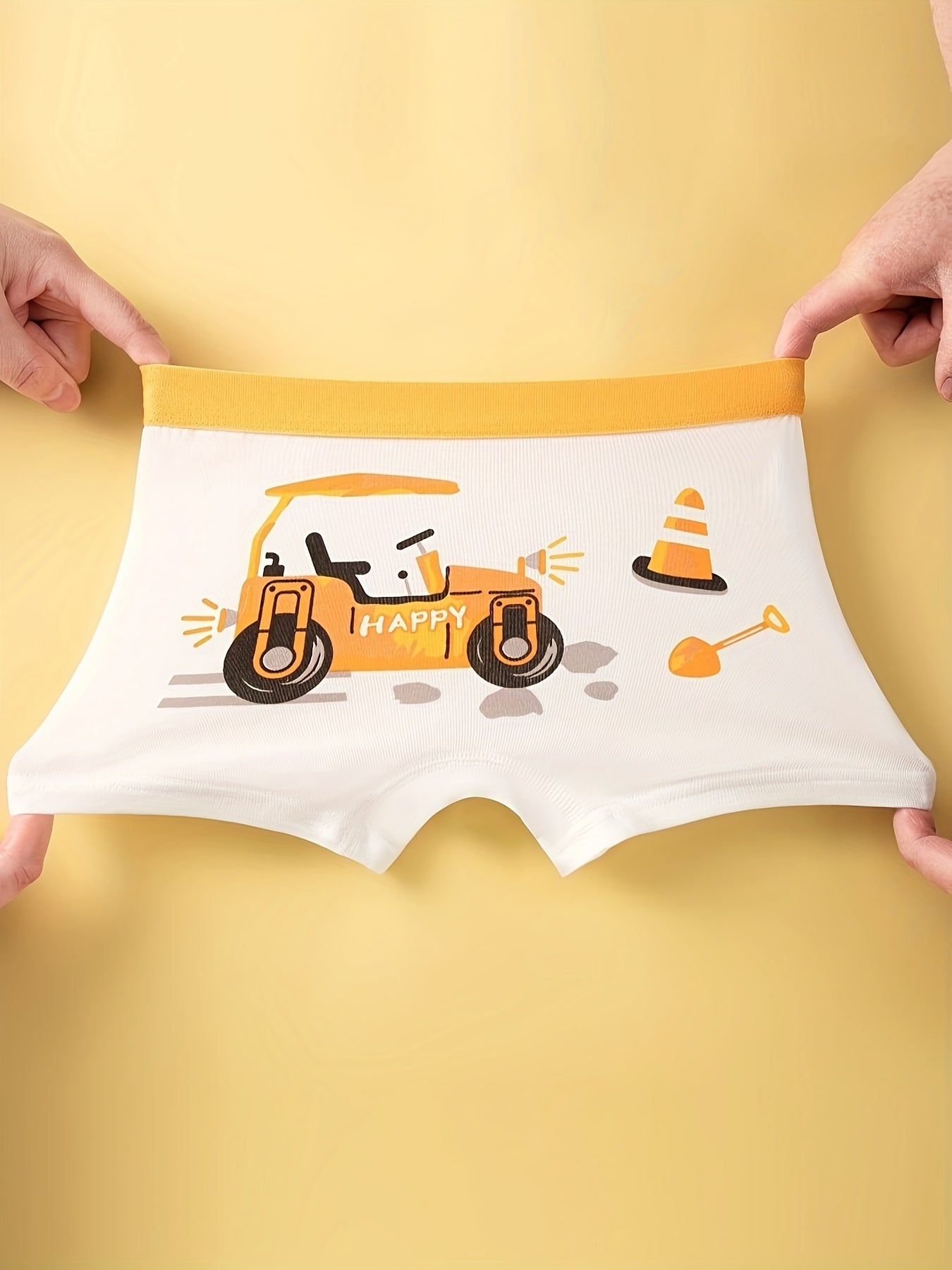 Four-Pack Boys' Boxers In Assorted Colors For Kids