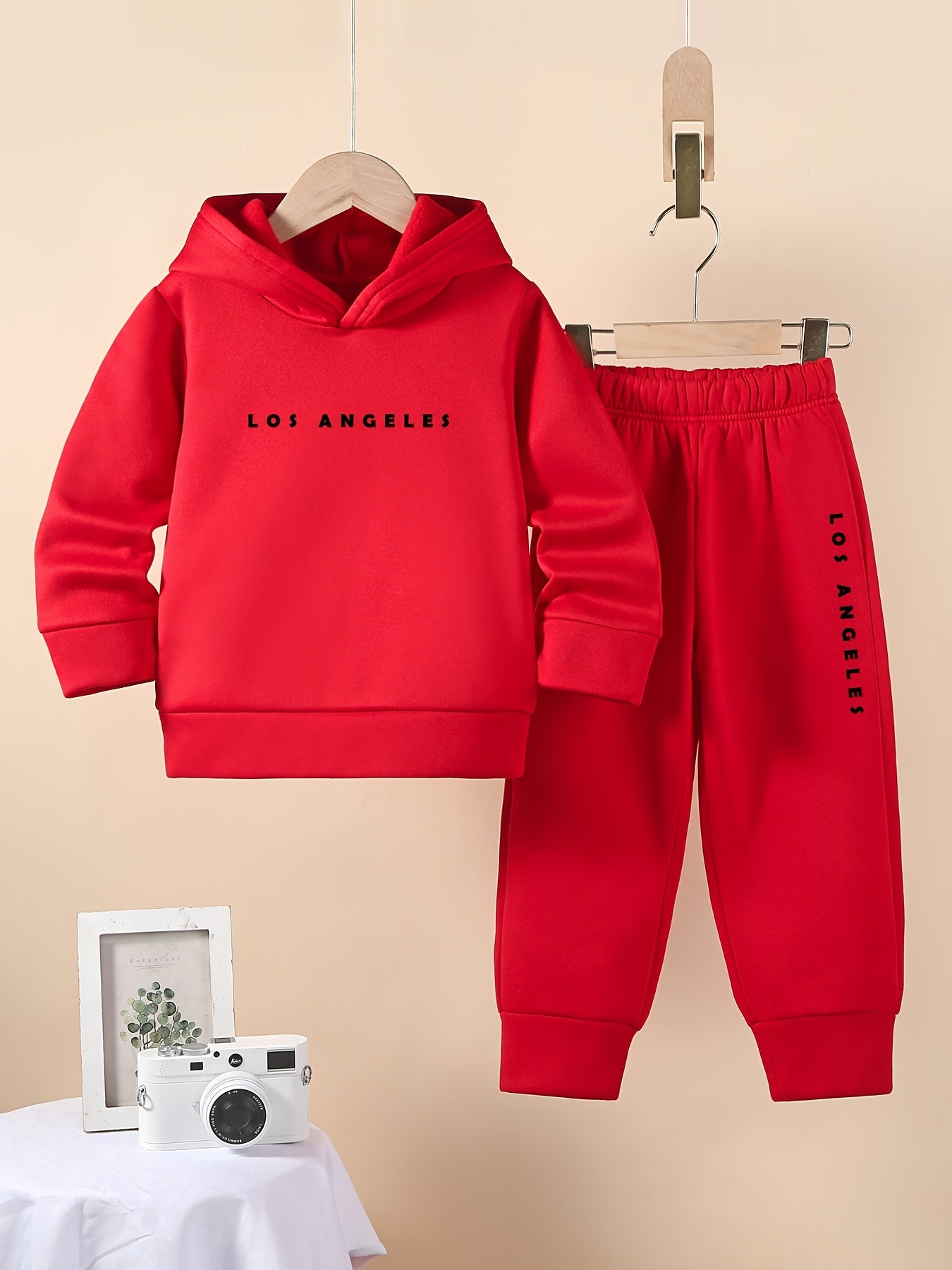 Boys Cozy Fleece Lined Hoodie and Joggers Set with Cartoon Animal Print Casual Machine Washable Outfit for Winter Perfect for Outdoor - BabyHaven
