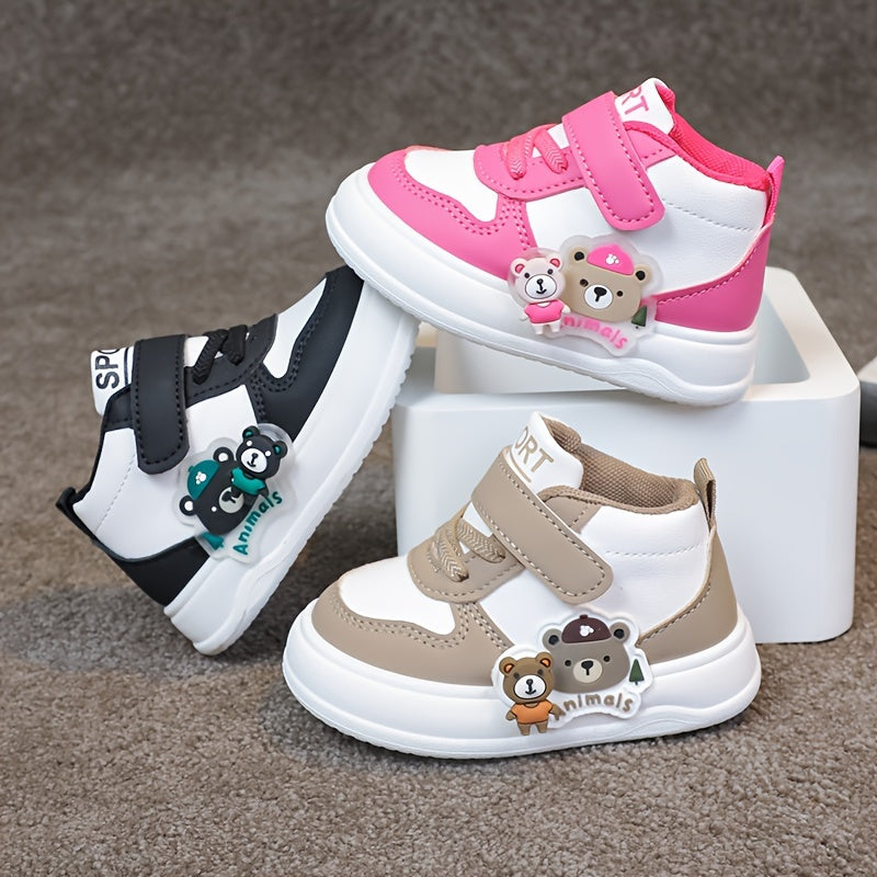 Fashion-Forward Trendy Sneakers For Girls With Cartoon Design