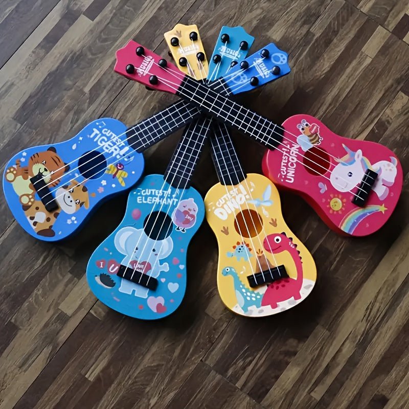 Mini Guitar in Different Colors for Kids' Music Fun - BabyHaven