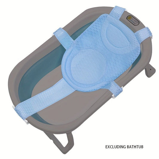 Soft & Breathable Youngsters Bath Support Net - Non - Slip, Adjustable Mesh Bath Mat with Star Pattern in Pink/Blue/Green/White, Excludes Bathtub, Ideal for Youngsters & Youngsters, Youngsters Bath Tub - BabyHaven