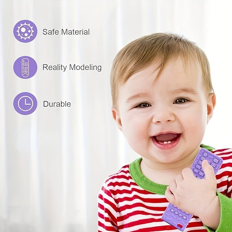 Silicone Teething Toy For Toddlers - Safe And Fun - BabyHaven