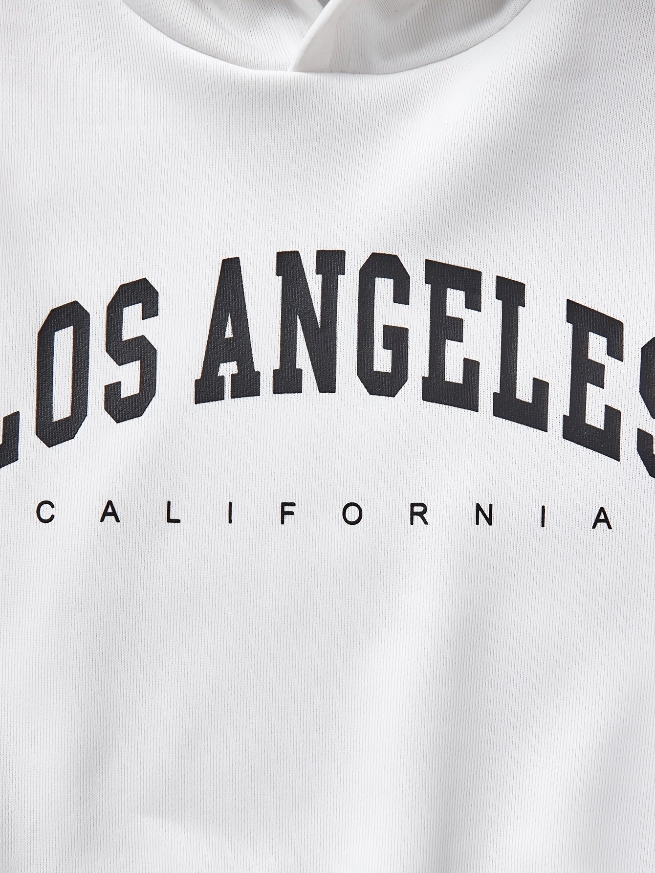 Boys Casual Alphabet Print Hoodie and Ripped Jeans Set for Spring and Fall - BabyHaven