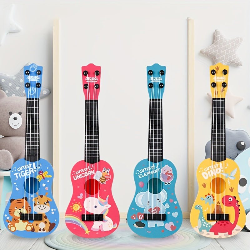 Mini Guitar in Different Colors for Kids' Music Fun - BabyHaven