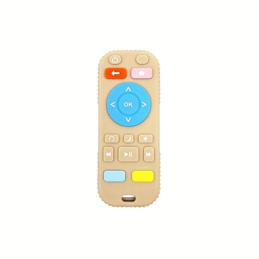 Silicone Teether Toy Remote for Soothing Baby Relief - BabyHaven